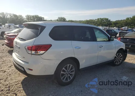 2014 Nissan Pathfinder S из США, поврежденный, VIN 5N1AR2MM5EC686220
